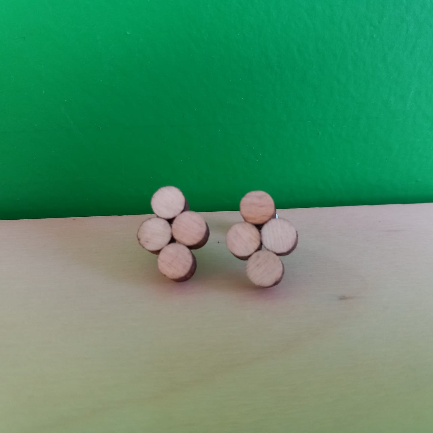 Oorbellen van recup-materiaal - verschillende vormen