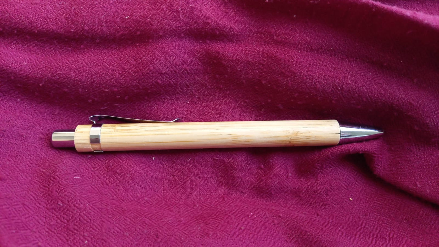 Bamboe balpennen (10 stuks)