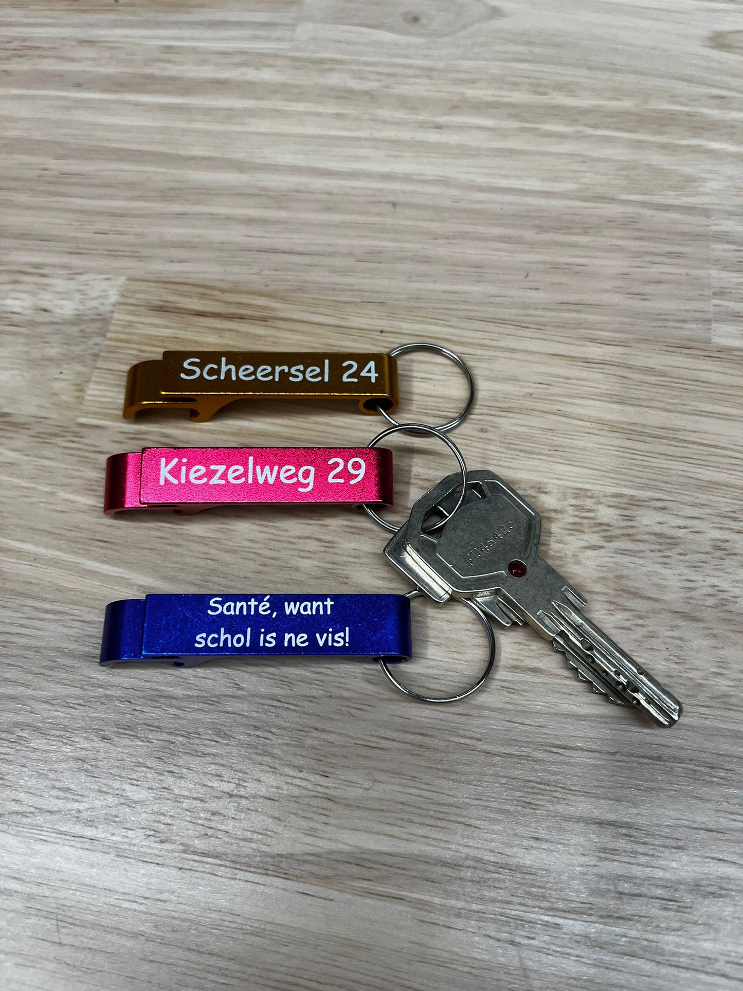 Sleutelhanger flesopener