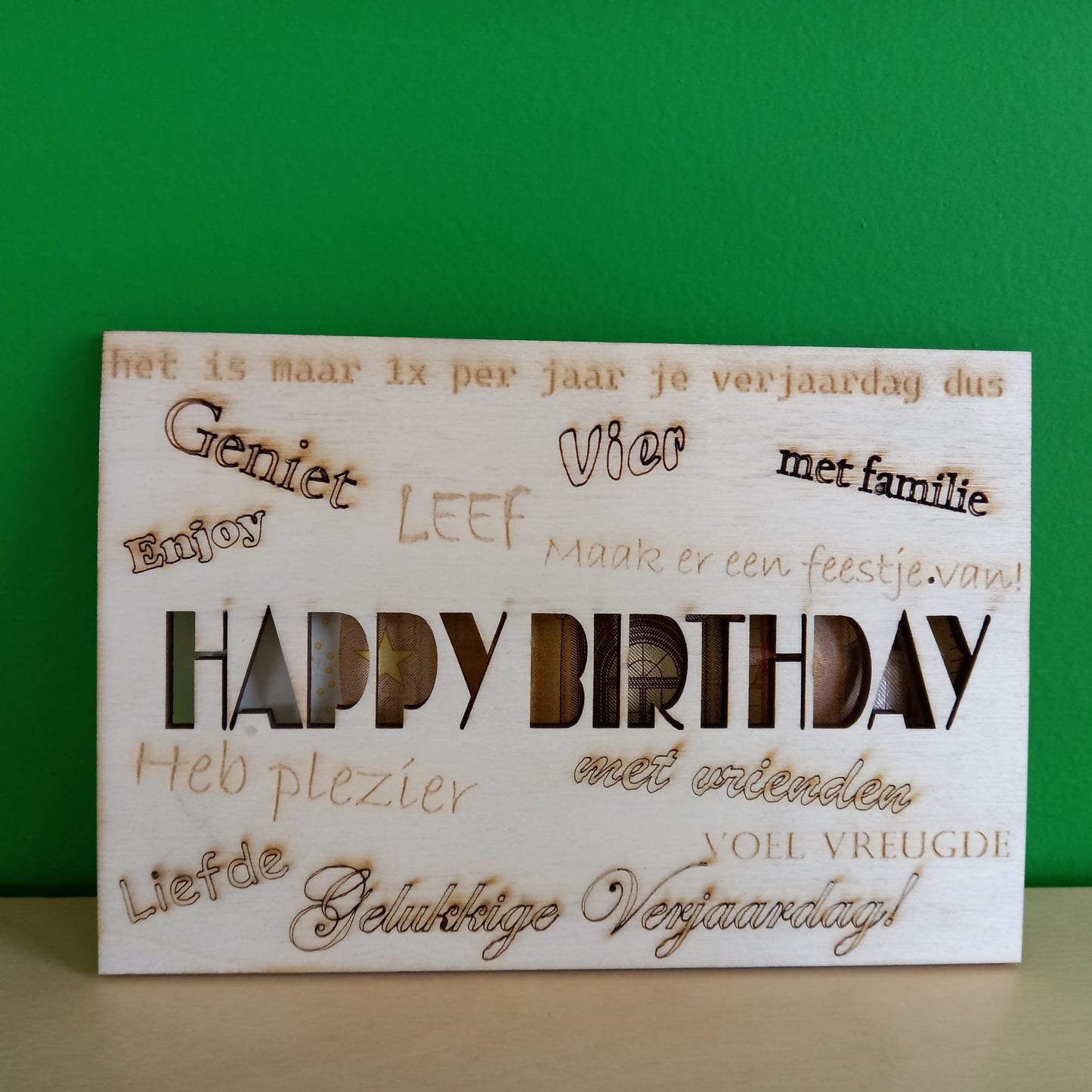 Verschillende Geldkaartjes