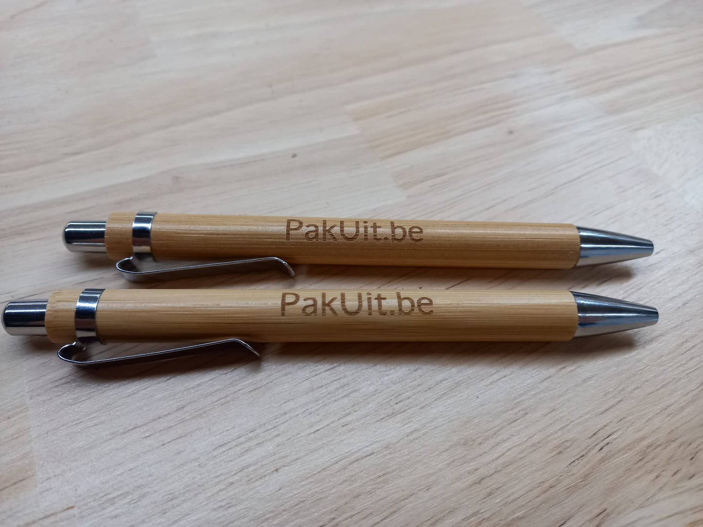 Bamboe balpen (per stuk)