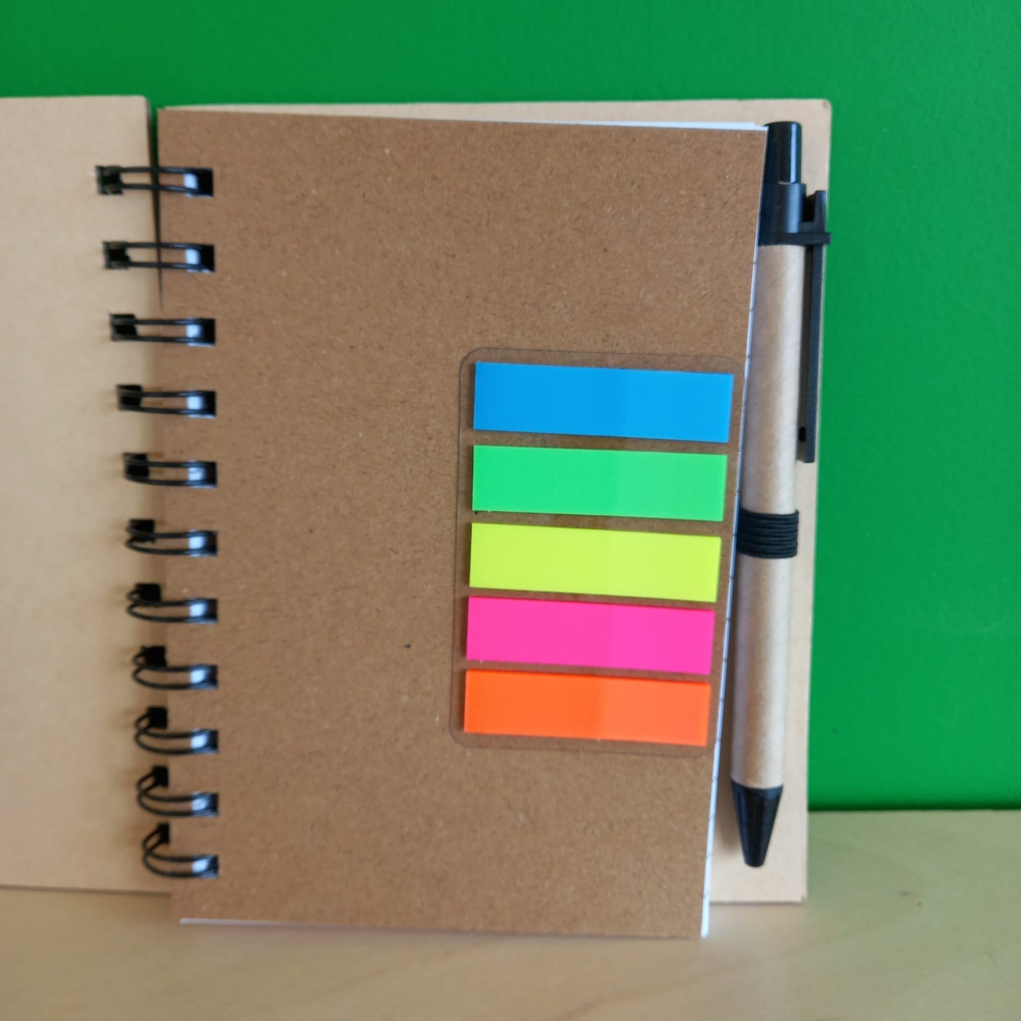 Schriftje met post-its