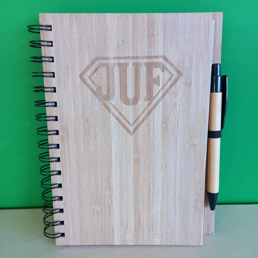 Schriftje met opdruk