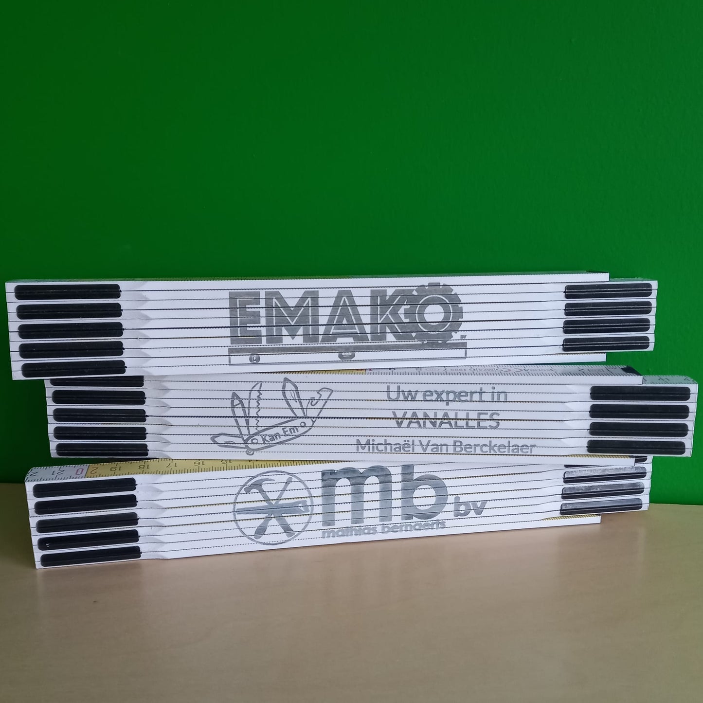 10 vouwmeters van 2 meter