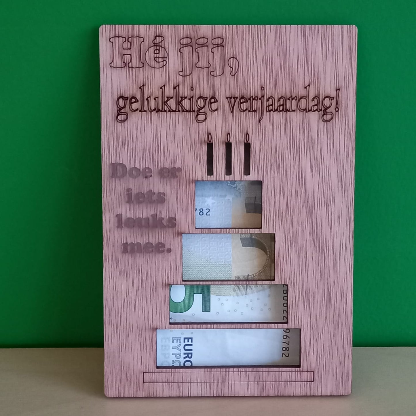 Verschillende Geldkaartjes