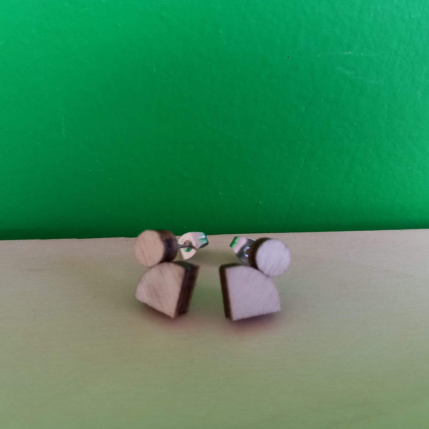 Oorbellen van recup-materiaal - verschillende vormen