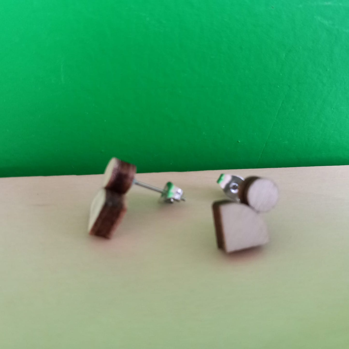 Oorbellen van recup-materiaal - verschillende vormen