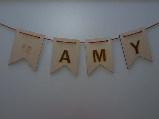 Vlaggenlijn (3 tot 9 vlaggetjes)